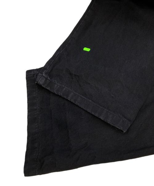 adidas Originals（アディダスオリジナル）adidas Originals (アディダスオリジナル) KSENIA SCHNAIDER (クセニア シュナイダー) ボクサーショートジーンズ ブラック サイズ:28の古着・服飾アイテム