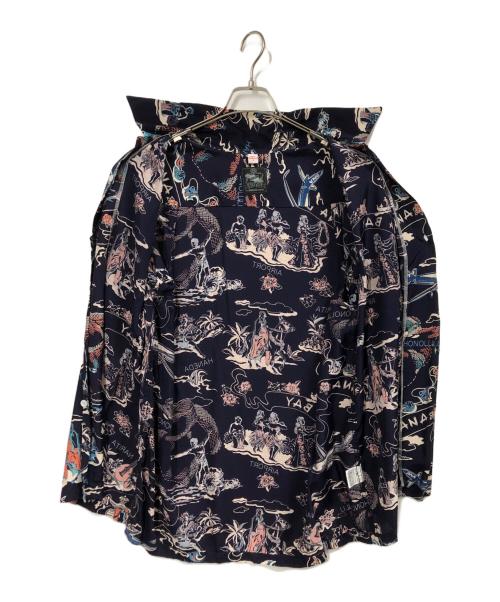 KONA BAY（コナベイ）KONA BAY (コナベイ) アロハシャツ ネイビー サイズ:Mの古着・服飾アイテム