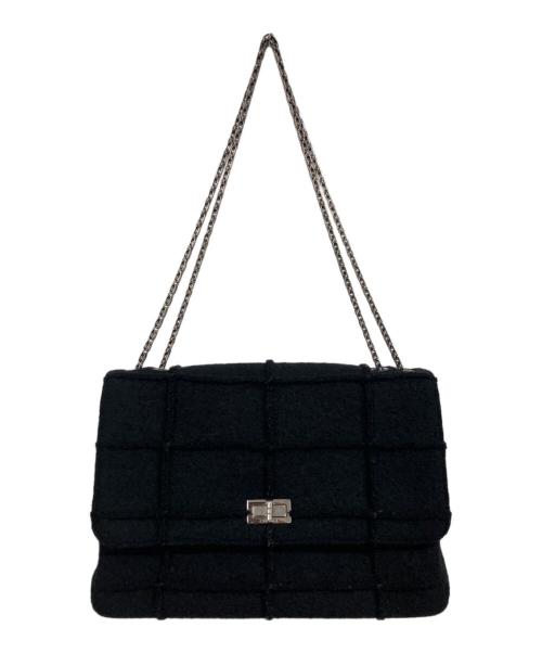 CHANEL（シャネル）CHANEL (シャネル) チェーンショルダーバッグ ブラックの古着・服飾アイテム