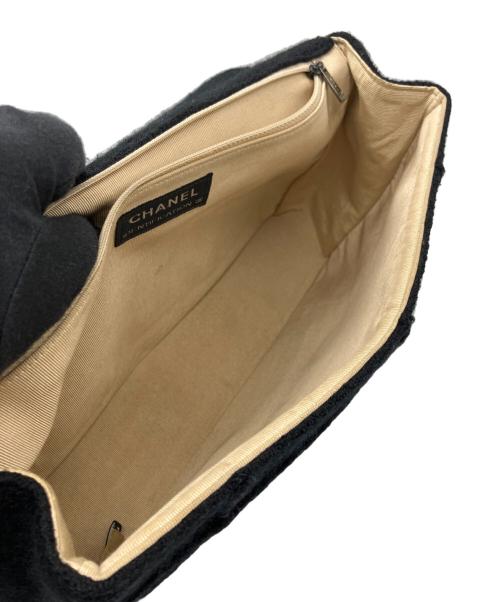 CHANEL（シャネル）CHANEL (シャネル) チェーンショルダーバッグ ブラックの古着・服飾アイテム