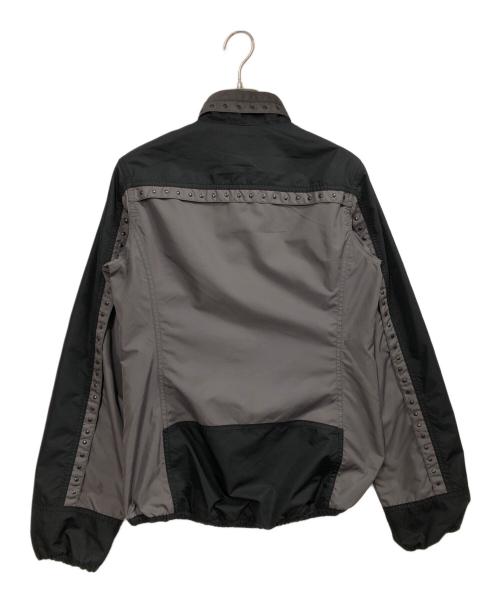 Hysteric Glamour（ヒステリックグラマー）Hysteric Glamour (ヒステリックグラマー) スタッズジップジャケット ブラック サイズ:FREEの古着・服飾アイテム