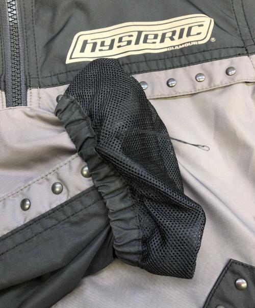 Hysteric Glamour（ヒステリックグラマー）Hysteric Glamour (ヒステリックグラマー) スタッズジップジャケット ブラック サイズ:FREEの古着・服飾アイテム