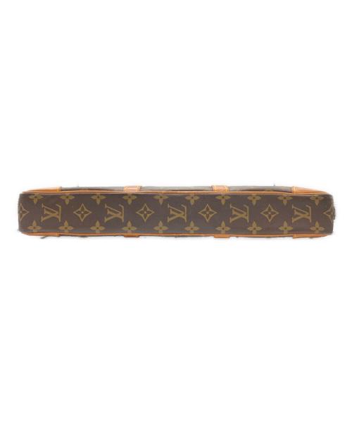 LOUIS VUITTON（ルイ ヴィトン）LOUIS VUITTON (ルイ ヴィトン) ポルトドキュマン ヴォワヤージュ モノグラム ビジネスバッグ ブラウンの古着・服飾アイテム