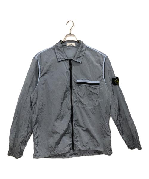 STONE ISLAND（ストーンアイランド）STONE ISLAND (ストーンアイランド) Nylon Metal Shirt Jacket グレー サイズ:XXLの古着・服飾アイテム