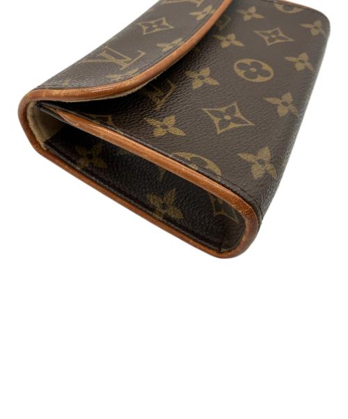 LOUIS VUITTON（ルイ ヴィトン）LOUIS VUITTON (ルイ ヴィトン) ポシェットフロランティーヌ ブラウンの古着・服飾アイテム