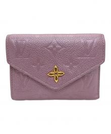 LOUIS VUITTON（ルイ ヴィトン）の古着「ポルトフォイユ・ヴィクトリーヌ」｜ピンク