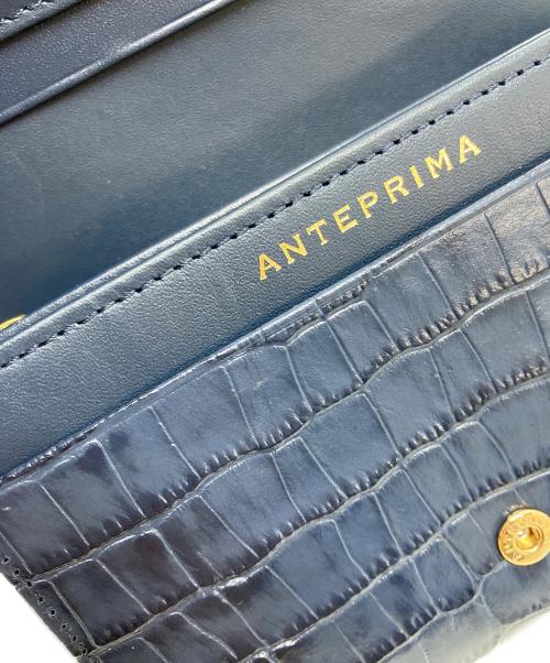 ANTEPRIMA（アンテプリマ）ANTEPRIMA (アンテプリマ) ランプリング / 2つ折り財布 ネイビーの古着・服飾アイテム