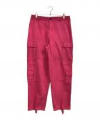 stussyステューシー）の古着「カーゴパンツ」｜ピンク