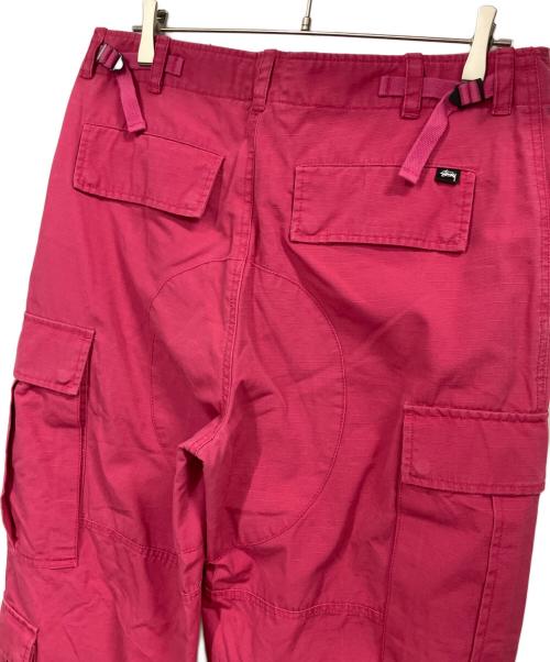 stussy（ステューシー）stussy (ステューシー) カーゴパンツ ピンク サイズ:30の古着・服飾アイテム
