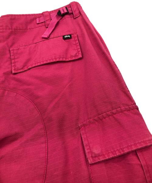 stussy（ステューシー）stussy (ステューシー) カーゴパンツ ピンク サイズ:30の古着・服飾アイテム