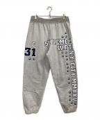 SUPREMEシュプリーム）の古着「League Champs Sweatpant Heather」｜グレー