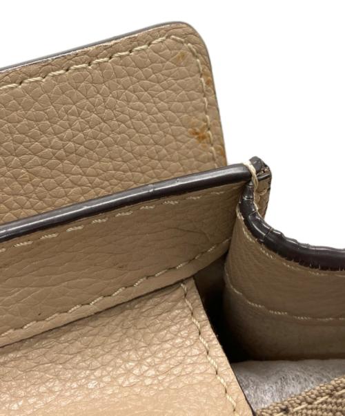 CELINE（セリーヌ）CELINE (セリーヌ) ラゲージマイクロショッパートートバッグ ベージュの古着・服飾アイテム