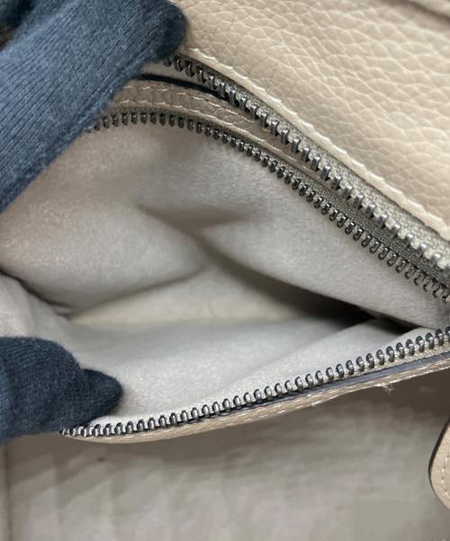CELINE（セリーヌ）CELINE (セリーヌ) ラゲージマイクロショッパートートバッグ ベージュの古着・服飾アイテム