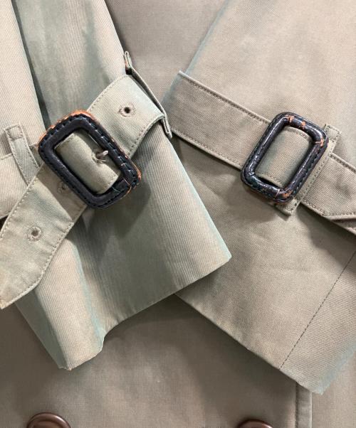 Burberry's（バーバリー）Burberry's (バーバリー) ステンカラーコート グリーン サイズ:FREEの古着・服飾アイテム