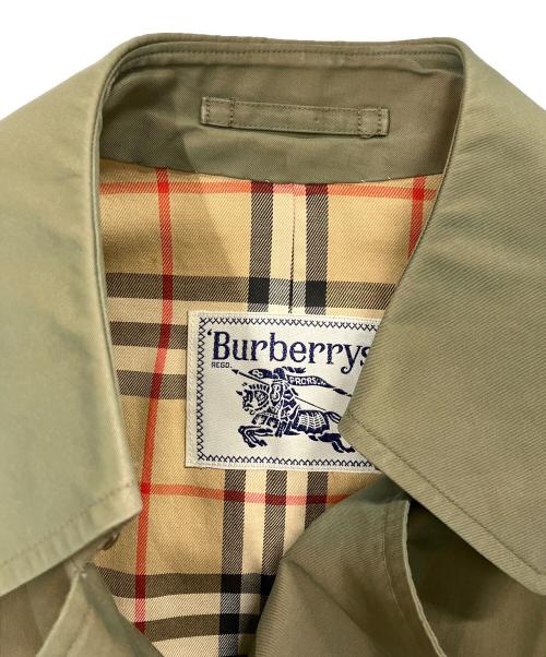 Burberry's（バーバリー）Burberry's (バーバリー) ステンカラーコート グリーン サイズ:FREEの古着・服飾アイテム