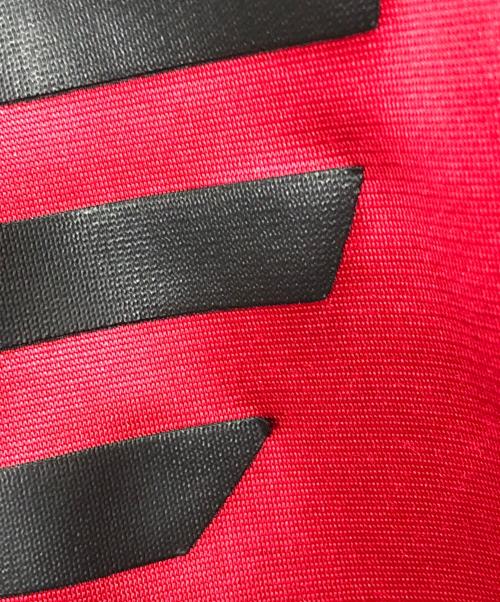 adidas（アディダス）adidas (アディダス) トラックジャケット レッド サイズ:L-0の古着・服飾アイテム