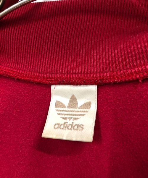 adidas（アディダス）adidas (アディダス) トラックジャケット レッド サイズ:L-0の古着・服飾アイテム