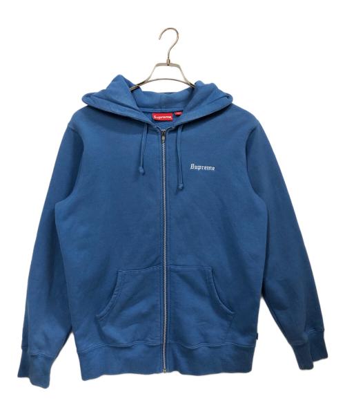 SUPREME（シュプリーム）Supreme (シュプリーム) 666 Zip Up Sweat ブルー サイズ:Mの古着・服飾アイテム