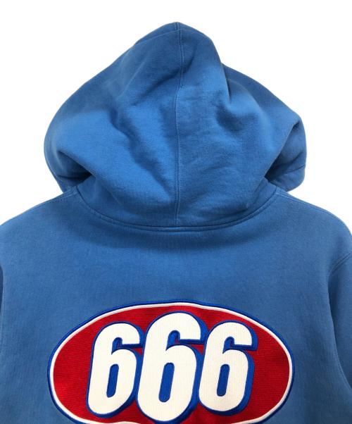 SUPREME（シュプリーム）Supreme (シュプリーム) 666 Zip Up Sweat ブルー サイズ:Mの古着・服飾アイテム
