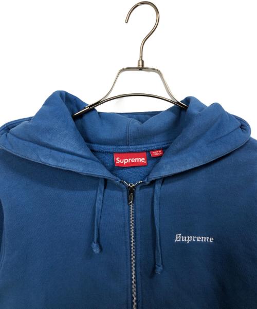 SUPREME（シュプリーム）Supreme (シュプリーム) 666 Zip Up Sweat ブルー サイズ:Mの古着・服飾アイテム