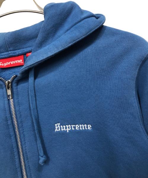 SUPREME（シュプリーム）Supreme (シュプリーム) 666 Zip Up Sweat ブルー サイズ:Mの古着・服飾アイテム