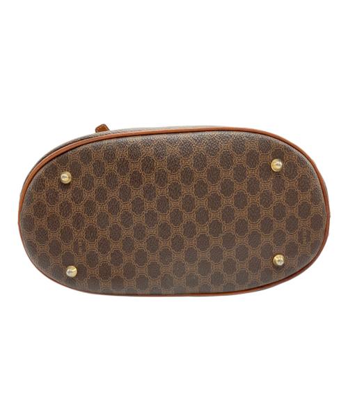 CELINE（セリーヌ）CELINE (セリーヌ) マカダム柄　トートバッグ ブラウンの古着・服飾アイテム
