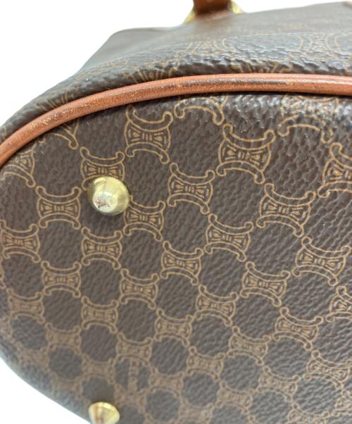 CELINE（セリーヌ）CELINE (セリーヌ) マカダム柄　トートバッグ ブラウンの古着・服飾アイテム