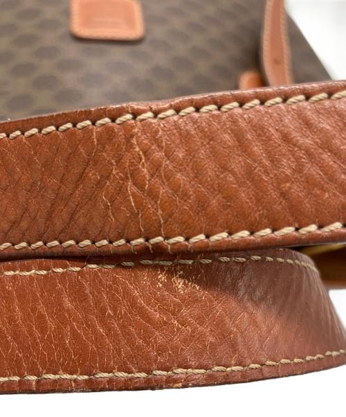 CELINE（セリーヌ）CELINE (セリーヌ) マカダム柄　トートバッグ ブラウンの古着・服飾アイテム