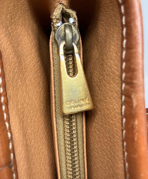 CELINE（セリーヌ）CELINE (セリーヌ) マカダム柄　トートバッグ ブラウンの古着・服飾アイテム