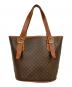 CELINE (セリーヌ) マカダム柄　トートバッグ ブラウン：18000円