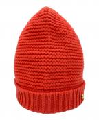 LOUIS VUITTONルイ ヴィトン）の古着「ニットキャップ」｜レッド
