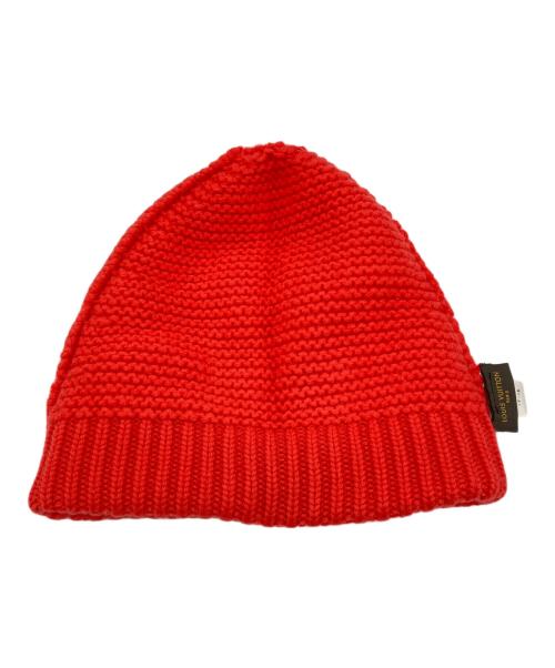 LOUIS VUITTON（ルイ ヴィトン）LOUIS VUITTON (ルイ ヴィトン) ニットキャップ レッドの古着・服飾アイテム