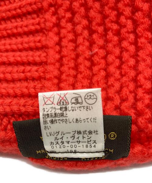 LOUIS VUITTON（ルイ ヴィトン）LOUIS VUITTON (ルイ ヴィトン) ニットキャップ レッドの古着・服飾アイテム