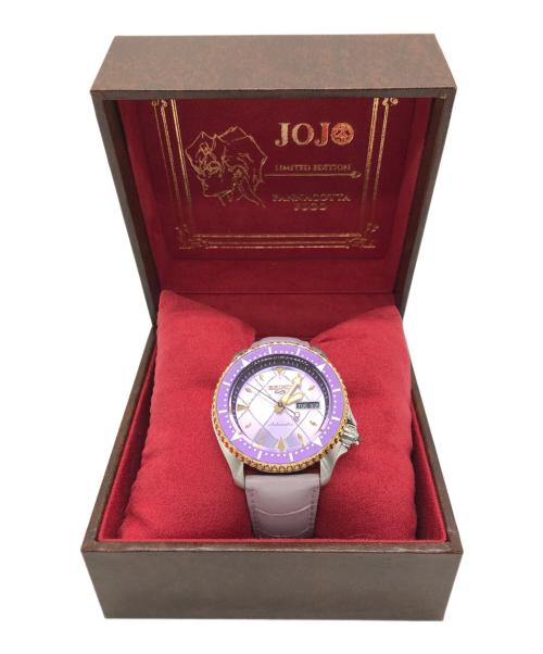 SEIKO（セイコー）SEIKO (セイコー) JOJO (ジョジョノ奇妙ナ冒険) 腕時計 パープルの古着・服飾アイテム