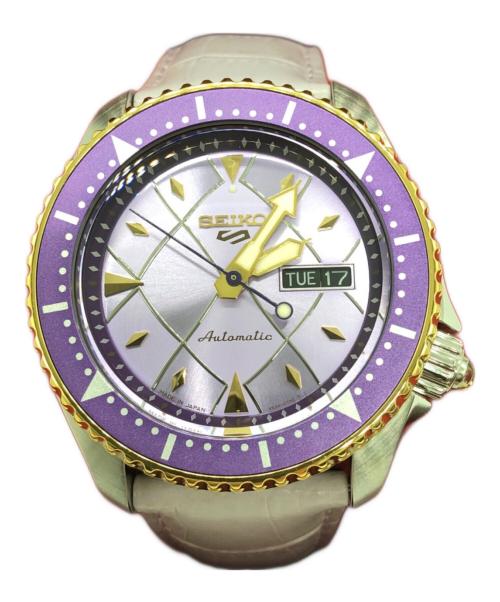 SEIKO（セイコー）SEIKO (セイコー) JOJO (ジョジョノ奇妙ナ冒険) 腕時計 パープルの古着・服飾アイテム