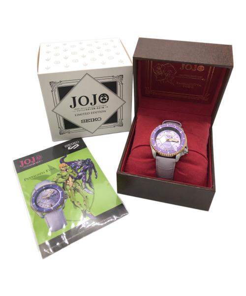SEIKO（セイコー）SEIKO (セイコー) JOJO (ジョジョノ奇妙ナ冒険) 腕時計 パープルの古着・服飾アイテム
