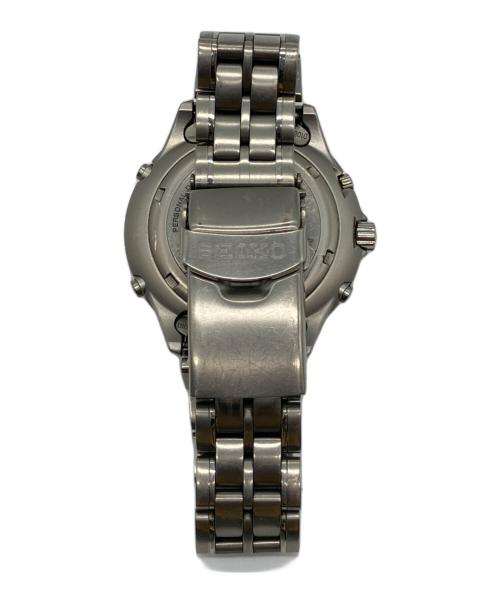 SEIKO（セイコー）SEIKO (セイコー) 腕時計 ランドマスター サミッター ブラックの古着・服飾アイテム