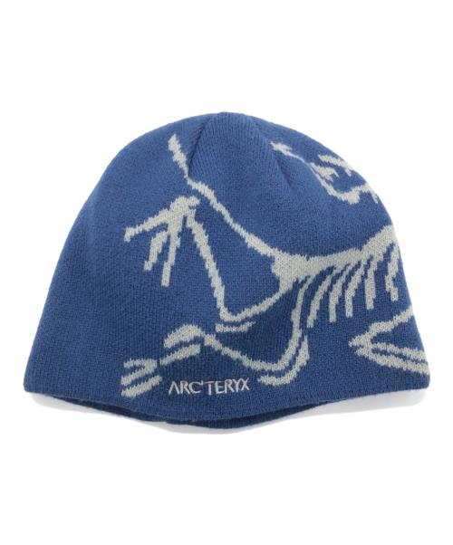 ARC'TERYX（アークテリクス）ARC'TERYX (アークテリクス) ニット帽 ブルー×グレーの古着・服飾アイテム