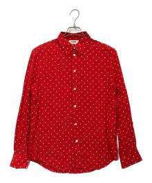 CELINE（セリーヌ）の古着「長袖ブラウス」｜レッド