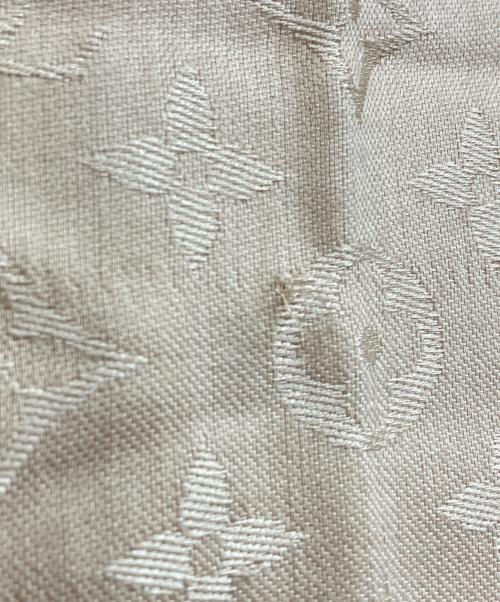 LOUIS VUITTON（ルイ ヴィトン）LOUIS VUITTON (ルイ ヴィトン) ショール・モノグラム ベージュの古着・服飾アイテム