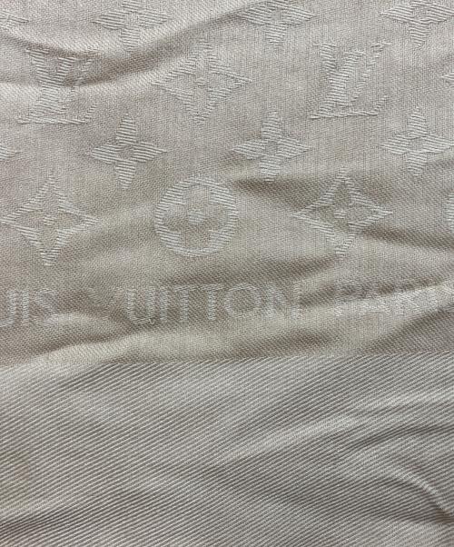 LOUIS VUITTON（ルイ ヴィトン）LOUIS VUITTON (ルイ ヴィトン) ショール・モノグラム ベージュの古着・服飾アイテム