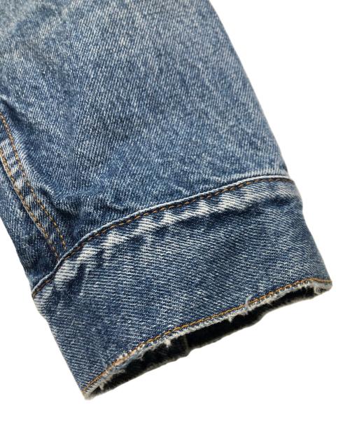 Attick by Johnbull（アティックバイジョンブル）Attick by Johnbull (アティックバイジョンブル) ヴィンテージ加工デニムトラッカージャケット  インディゴ サイズ:FREEの古着・服飾アイテム