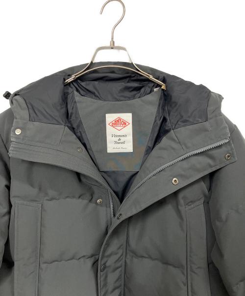 DANTON（ダントン）DANTON (ダントン) オーバーサイズフーテッドダウンジャケット グレー サイズ:Sの古着・服飾アイテム