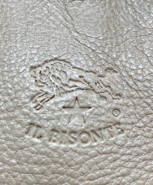 IL BISONTE（イル ビゾンテ）IL BISONTE (イル ビゾンテ) レザーワンハンドバッグ グレージュの古着・服飾アイテム