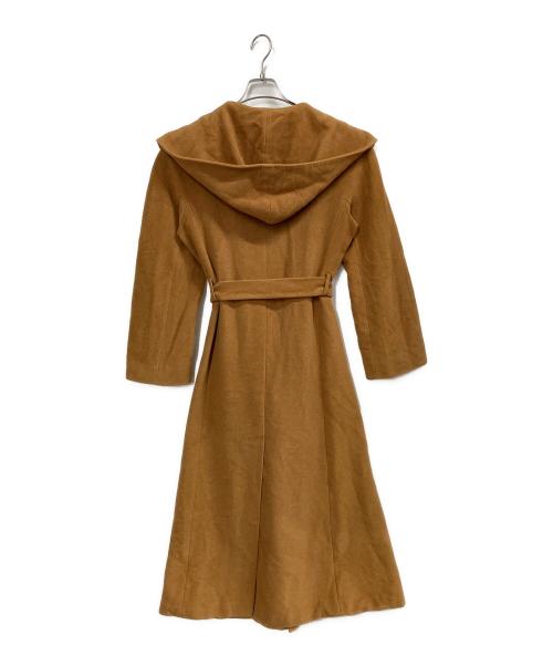 MaxMara（マックスマーラ）MaxMara (マックスマーラ) ラップコート ブラウン サイズ:40の古着・服飾アイテム