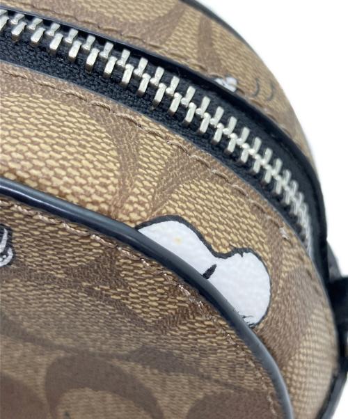 COACH（コーチ）COACH (コーチ) PEANUTS (ピーナッツ) PEANUTS ショルダーバッグ ブラウンの古着・服飾アイテム
