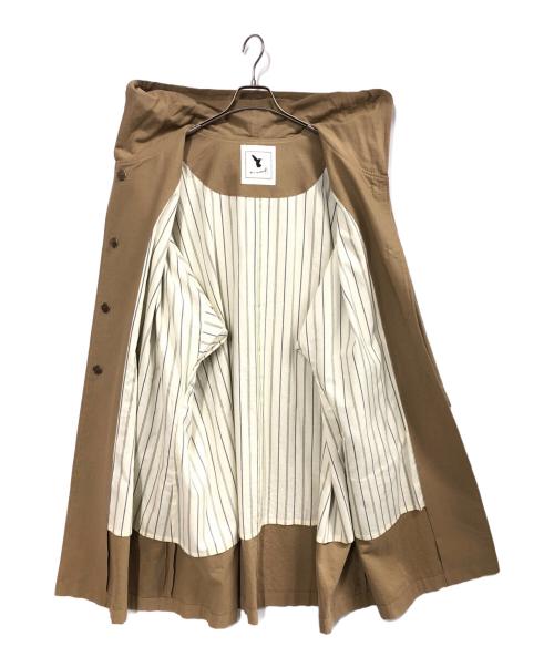 humming bird（ハミングバード）humming bird (ハミングバード) ロングコート ベージュ サイズ:FREEの古着・服飾アイテム