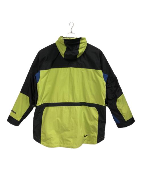NIKE ACG（ナイキエーシージー）NIKE ACG (ナイキエーシージー) フーデッドジャケット ブラック×イエロー サイズ:XLの古着・服飾アイテム