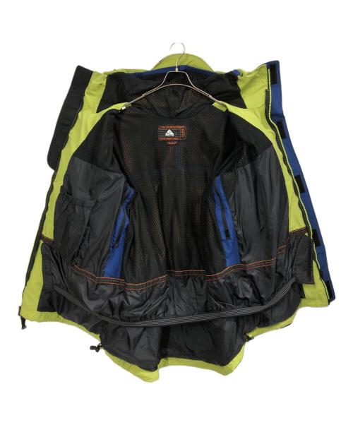 NIKE ACG（ナイキエーシージー）NIKE ACG (ナイキエーシージー) フーデッドジャケット ブラック×イエロー サイズ:XLの古着・服飾アイテム