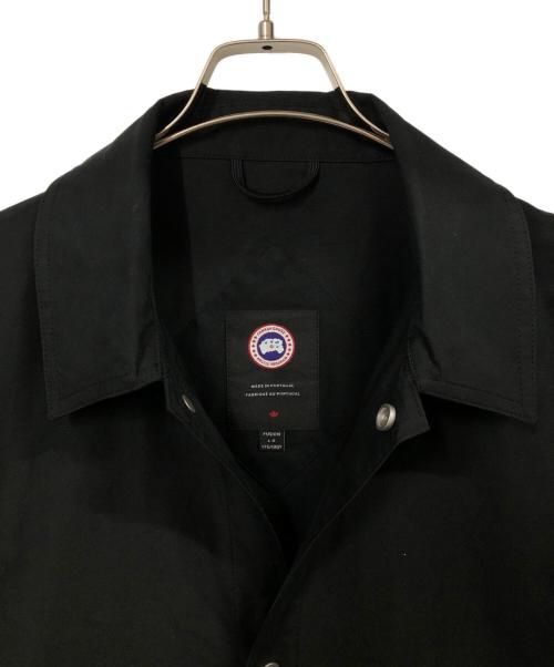 CANADA GOOSE（カナダグース）CANADA GOOSE (カナダグース) Hinton Wind Shirt Jacket Fusion Fit ブラック サイズ:Lの古着・服飾アイテム